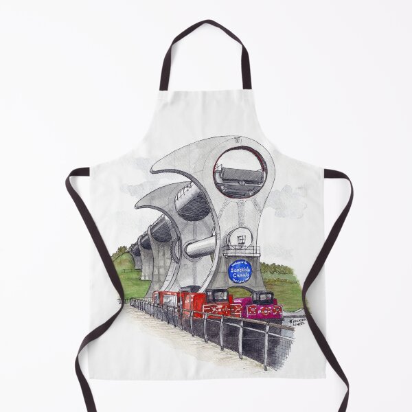 Item preview, Falkirk Wheel Watercolour designed and sold by Tom Napper Design.