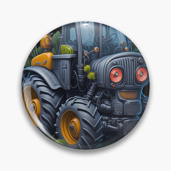 Item preview, Cute and Adorable Charming Farming Tractor Character designed and sold by PC-artist.