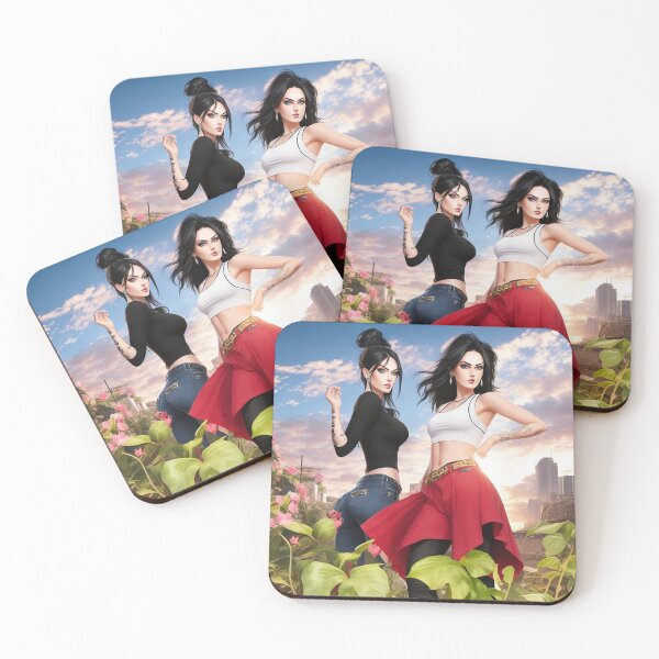Item preview,  Lovely artwork featuring trendy fashionable glamorous women designed and sold by Vintage Designs +.