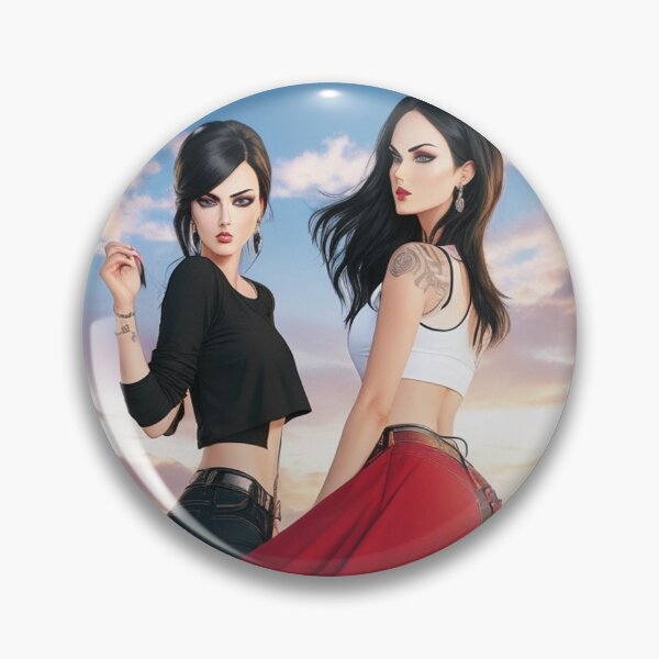 Artikelvorschau, Lovely artwork featuring trendy fashionable glamorous women entworfen und verkauft von Vintage Designs +.