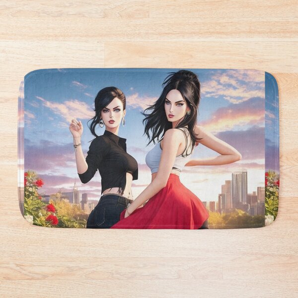 Item preview,  Lovely artwork featuring trendy fashionable glamorous women designed and sold by Vintage Designs +.