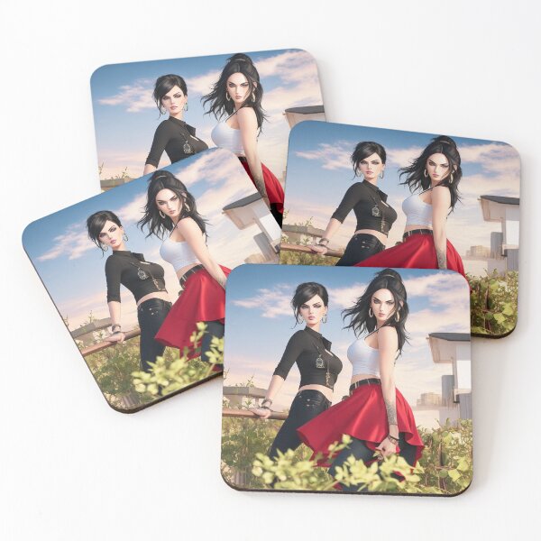 Item preview,  Lovely artwork featuring trendy fashionable glamorous women designed and sold by Vintage Designs +.
