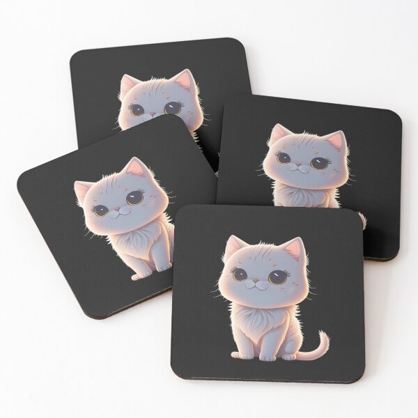 Item preview, Very Cute Cat Miaw Digital Chibi Art designed and sold by ChibiArtline.