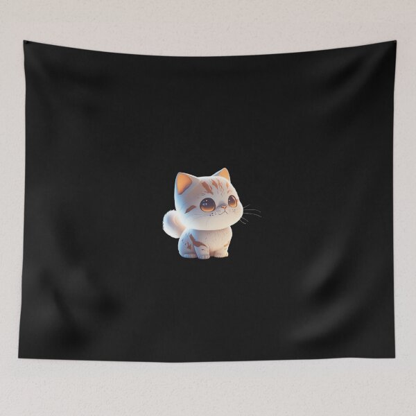 Item preview, Very Cute Cat Miaw Digital Chibi Art designed and sold by ChibiArtline.