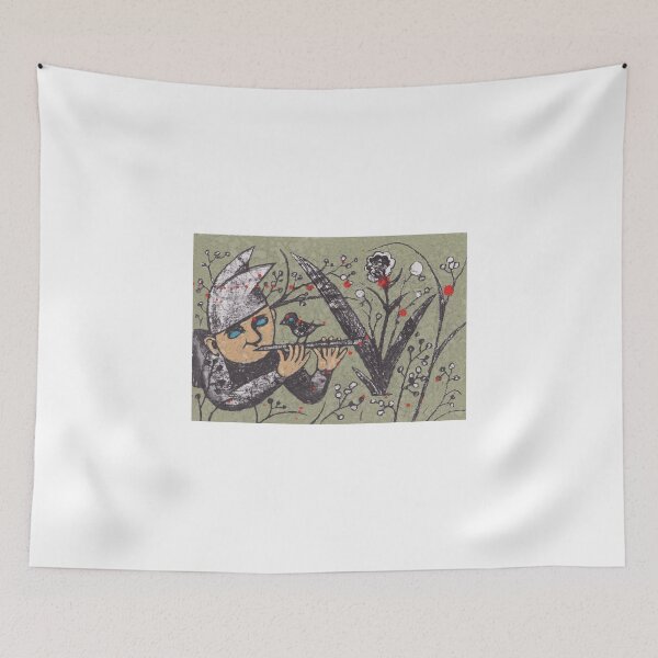 Item preview, Boy and flute. Music summer.  designed and sold by Arctic51.