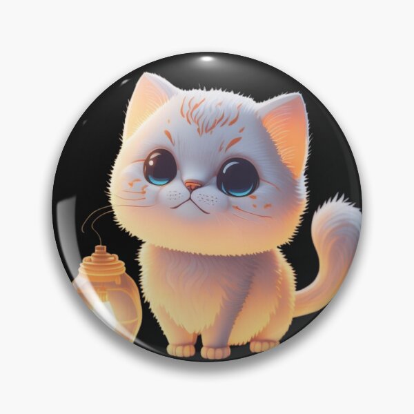 Item preview, Very Cute Cat Miaw Digital Chibi Art designed and sold by ChibiArtline.