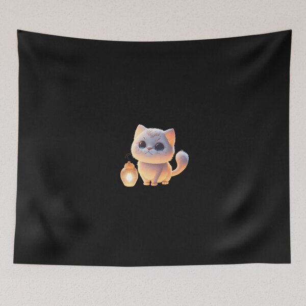 Item preview, Very Cute Cat Miaw Digital Chibi Art designed and sold by ChibiArtline.