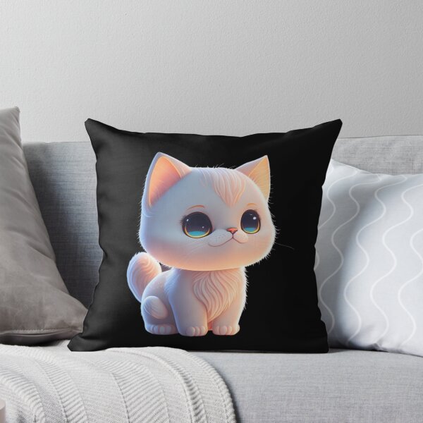 Item preview, Very Cute Cat Miaw Digital Chibi Art designed and sold by ChibiArtline.