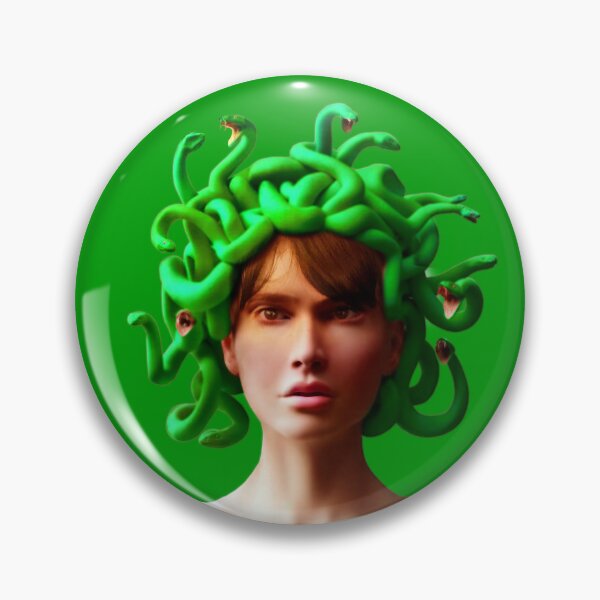Artikelvorschau, Bad-Hair-Tag für Medusa entworfen und verkauft von SueKnox.