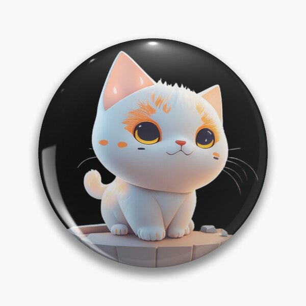 Item preview, Very Cute Cat Miaw Digital Chibi Art designed and sold by ChibiArtline.