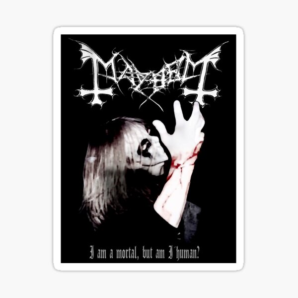 DEAD From Mayhem & Morbid Tribute Pin pelle per Yngve Ohlin 