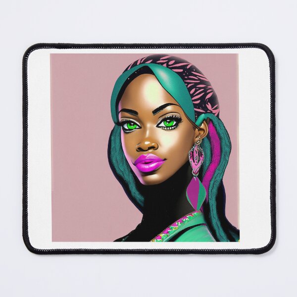 Item preview, Beautiful girl Arabian with green eye and pink lips 2502 copy designed and sold by rizwanfdi.