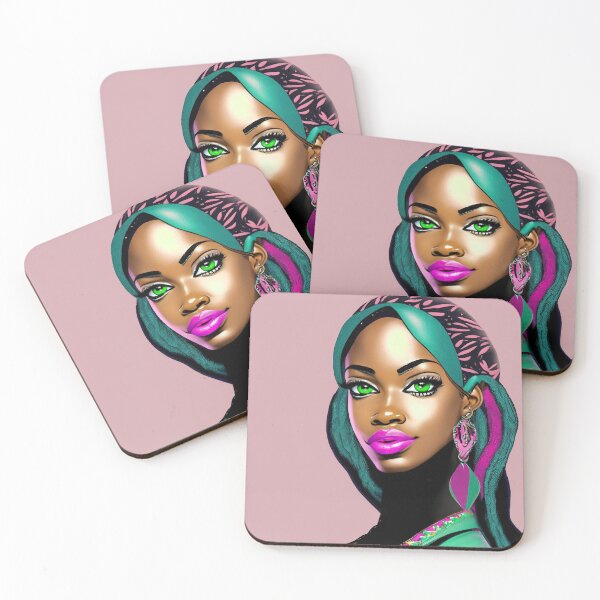 Item preview, Beautiful girl Arabian with green eye and pink lips 2502 copy designed and sold by rizwanfdi.