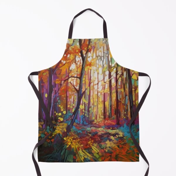 Item preview, Impressionistic woods painting 6 designed and sold by Art by Lilia.