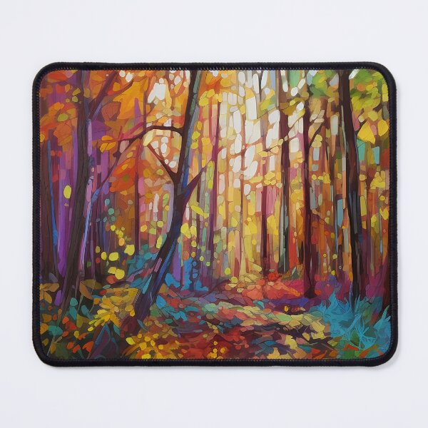 Item preview, Impressionistic woods painting 6 designed and sold by Art by Lilia.