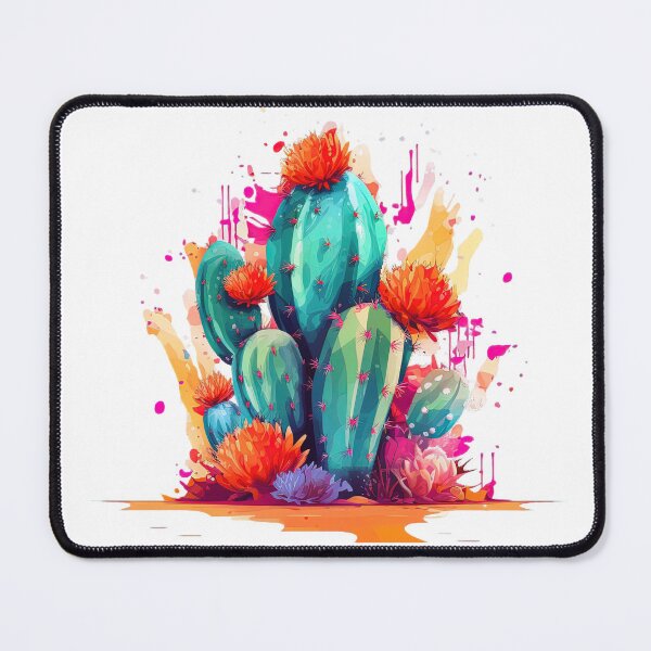 Aperçu de l'œuvre Cactus - Explosion estivale colorée créée et vendue par IMP-creative.