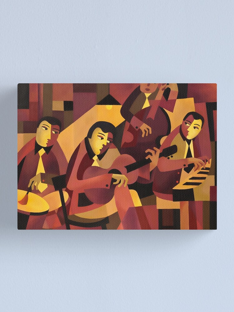 Alternate view of QUARTET II Canvas Print
