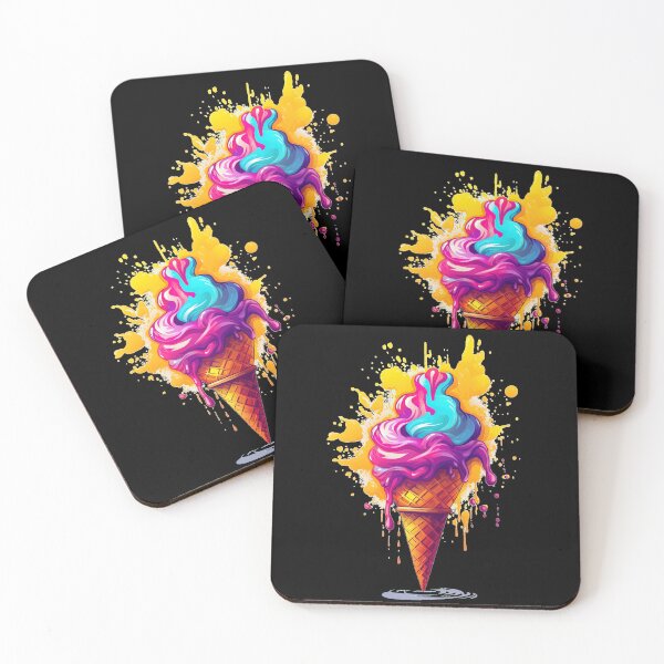 Item preview, Ice Cone - Colorful Summer Explosion designed and sold by IMP-creative.
