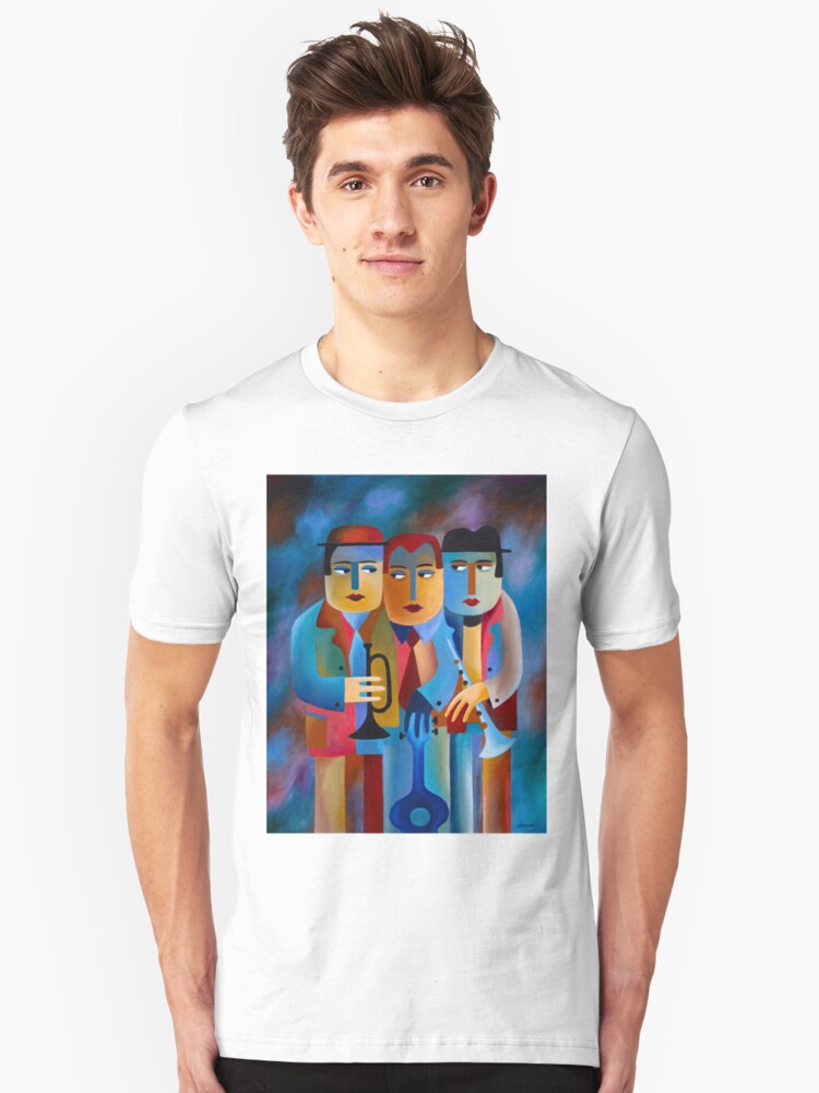 Alternate view of THREE MUSICIANS Slim Fit T-Shirt
