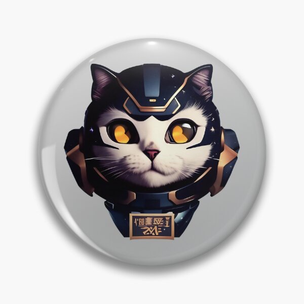 Item preview, Cute Cat Robot 6 - Cool cat theme designed and sold by SheepAttack.