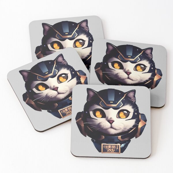 Item preview, Cute Cat Robot 6 - Cool cat theme designed and sold by SheepAttack.