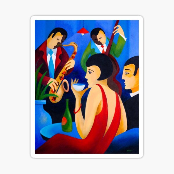 NIGHT AT THE CLUB Sticker