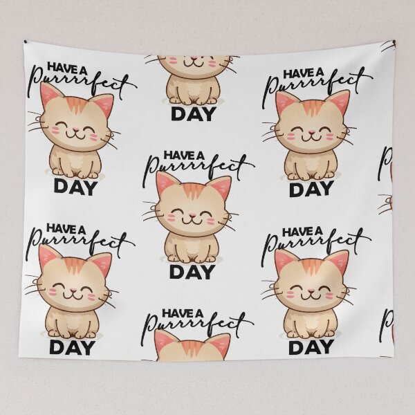 Item preview, kitty purrrrrrfect day designed and sold by ColorCollection.