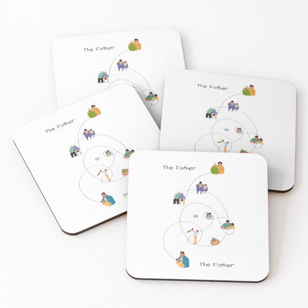 Item preview, Father And Children Artwork designed and sold by Lov Verman.