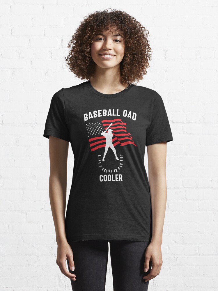 Baseball Dad Cooler T-shirt Design