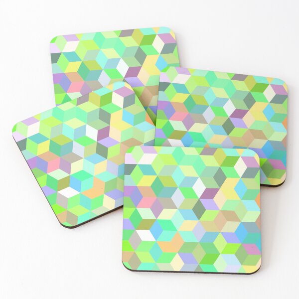 Item preview, Cube Mosaic designed and sold by TotallyRetroArt.