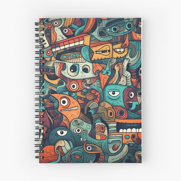 Item preview, Colorful monsters cartoon characters designed and sold by AiAgency.