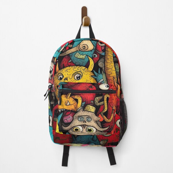 Item preview, Colorful monsters cartoon characters designed and sold by AiAgency.