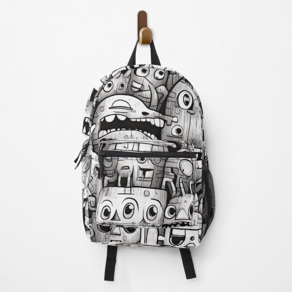 Item preview, Colorful monsters cartoon characters designed and sold by AiAgency.