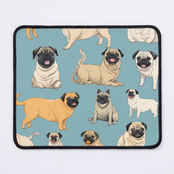 Item preview, Sweet pugs dogs designed and sold by Pixelboys.
