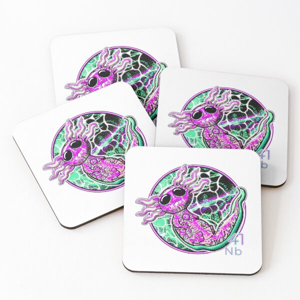 Item preview, Niobium Axolotl  designed and sold by Pebbledrops.