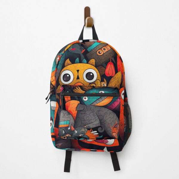 Item preview, Colorful monsters cartoon characters designed and sold by AiAgency.
