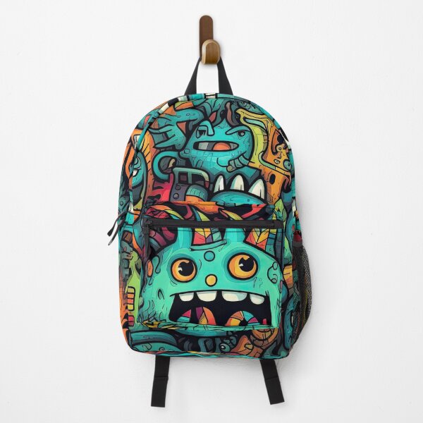 Item preview, Colorful monsters cartoon characters designed and sold by AiAgency.