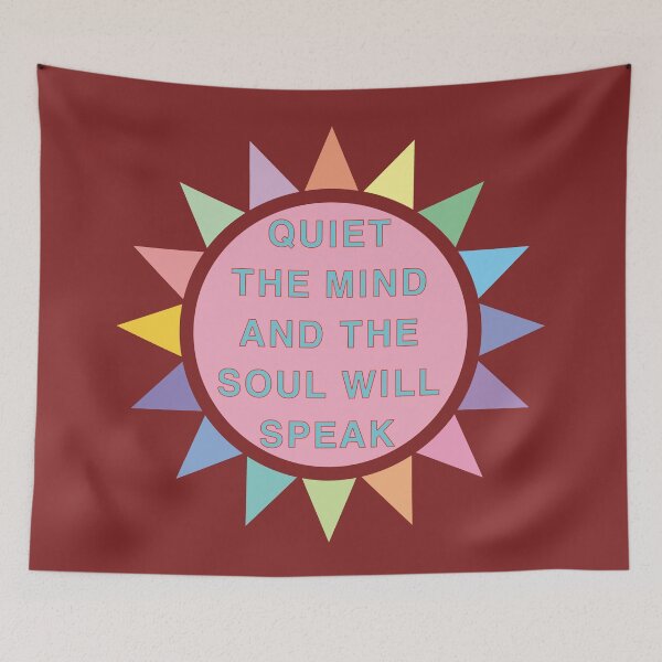 Item preview, Quiet The Mind And The Soul Will Speak designed and sold by EunsooLee.