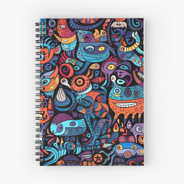Item preview, Colorful monsters cartoon characters designed and sold by AiAgency.