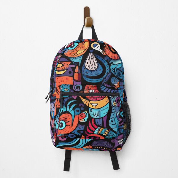 Item preview, Colorful monsters cartoon characters designed and sold by AiAgency.