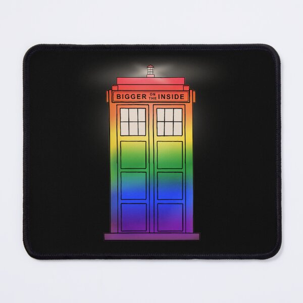 Item preview, Pride Police Phone Box | Home Decor Merch Fandom Small Support | HECKINFAROUT designed and sold by Two Otters Co.