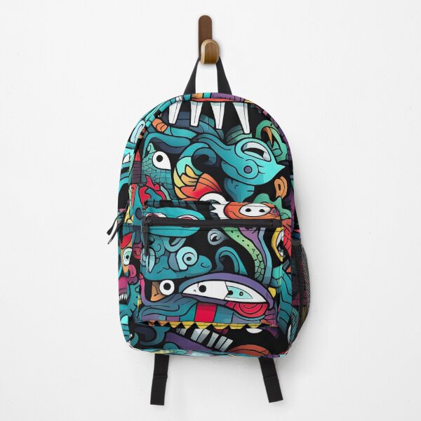 Item preview, Colorful monsters cartoon characters designed and sold by AiAgency.