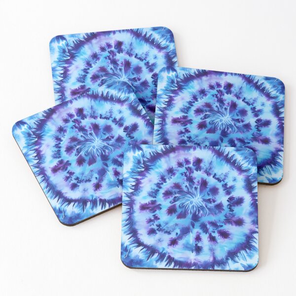 Item preview, Shades of blue tie dye designed and sold by Nosy is Everything.