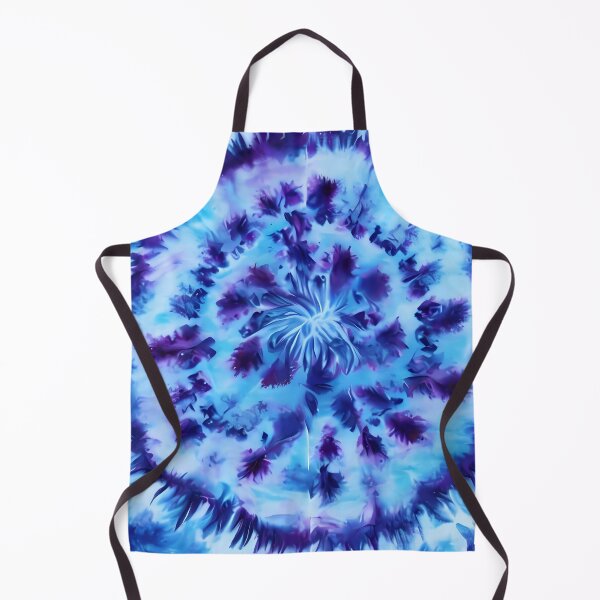 Item preview, Shades of blue tie dye designed and sold by Nosy is Everything.