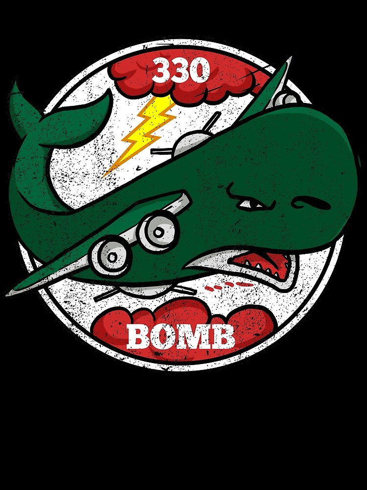 Thumbnail 3 von 3, Tuch, 330th Bomb Squadron Patch Vintage Military WWII History Gear designt und verkauft von DynamicDesign.