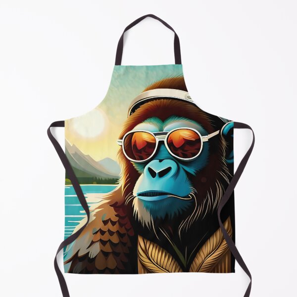 Item preview, RETRO Monkey designed and sold by Evolved Ape.