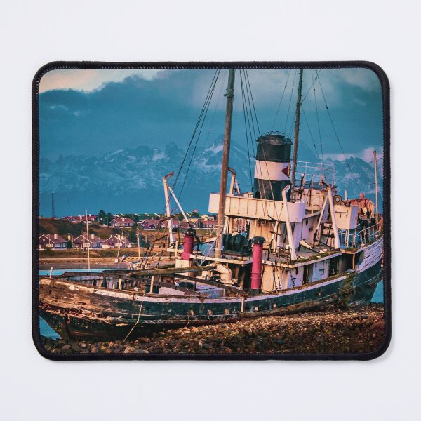 Item preview, End of the World: Nautical Memories at Ushuaia Port, Argentina designed and sold by DFLC Prints.