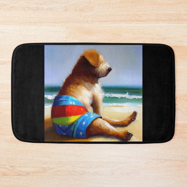 Item preview, Dog at the Beach designed and sold by CrankyOldDude.