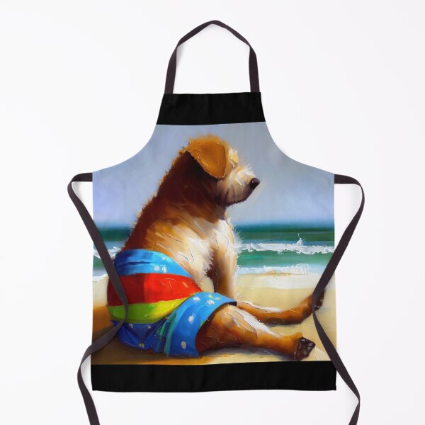 Item preview, Dog at the Beach designed and sold by CrankyOldDude.