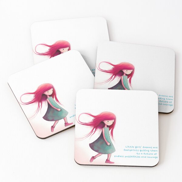 Item preview, Empowering Little Girls through Dreams designed and sold by HibouMagique.